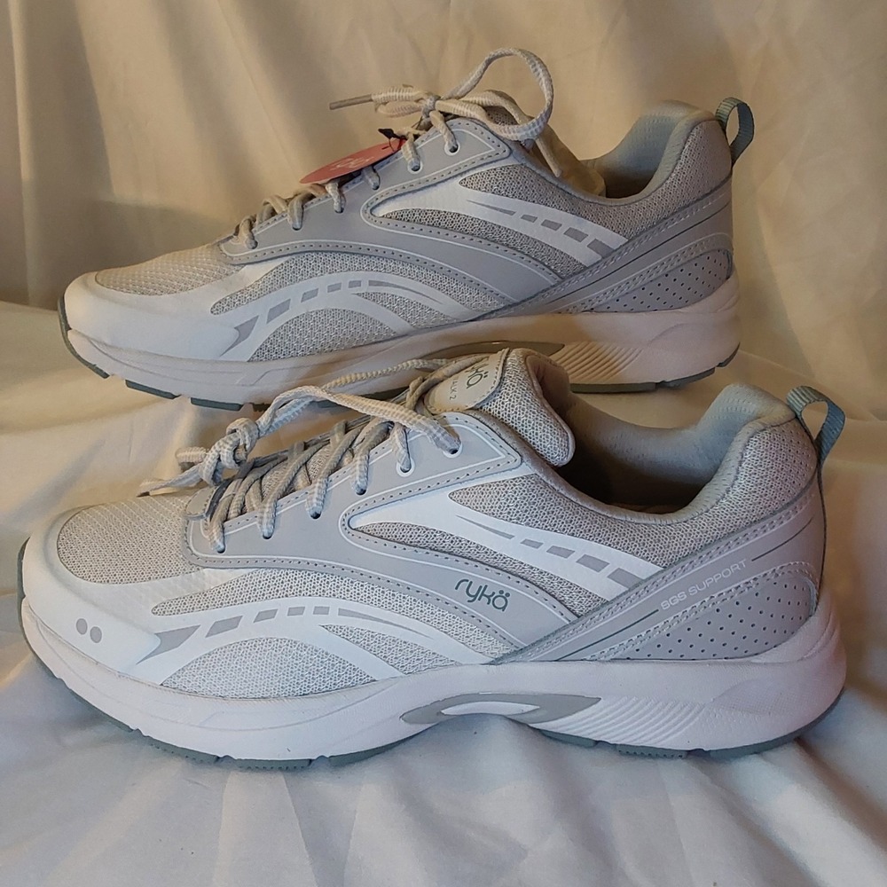 Ryka Women's Sky Walk 2 Walking Shoe White Size 8.5 New